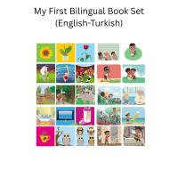 My First Bilingual Book Set (Turkish–English) 22 Books